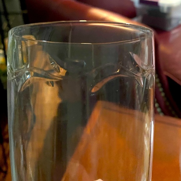 Vintage Tiffin Crystal Set of 5 Ice Tea Glasses - Picture 4 of 7